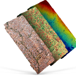 GLOBHE's breadth of sensor availability, ranging from RGB, LiDAR, Multispectral and Thermal. (Image Credit: Isabelle Nyroth)